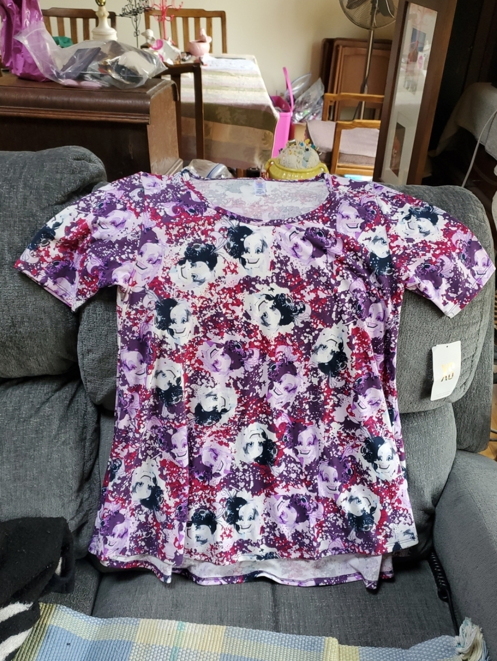 LuLaRoe Cruella Shirt Suze XS NWT
